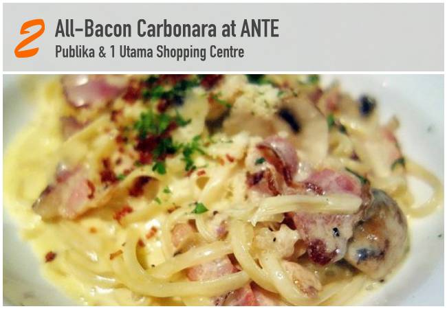 5 Best Bacon Dishes in KL_ANTE
