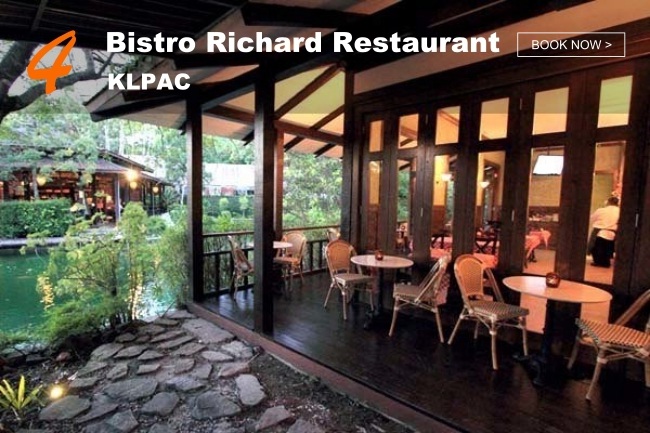 5 Best Restaurants in KL with Peaceful Greenery_Bistro Richard Restaurant