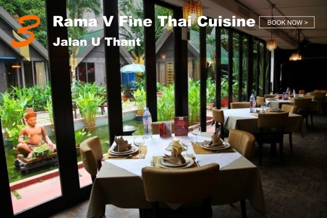 5 Best Restaurants in KL with Peaceful Greenery_Rama V Fine Thai Cuisine