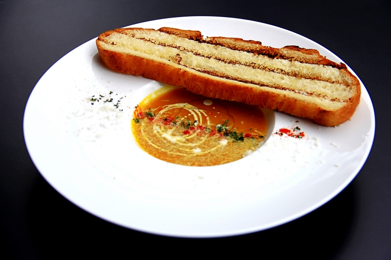 Parmesan Pumpkin Soup