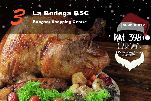 10 Best Christmas Menus to Try in KL_LaBodegaBSC