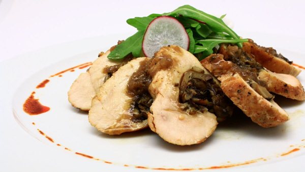 Click Here To View Chicken Roulade With Mushroom