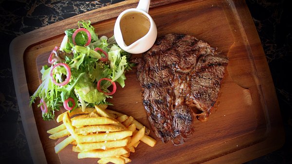 Click here to view Mezze Bar & Bistro's French Rib Eye