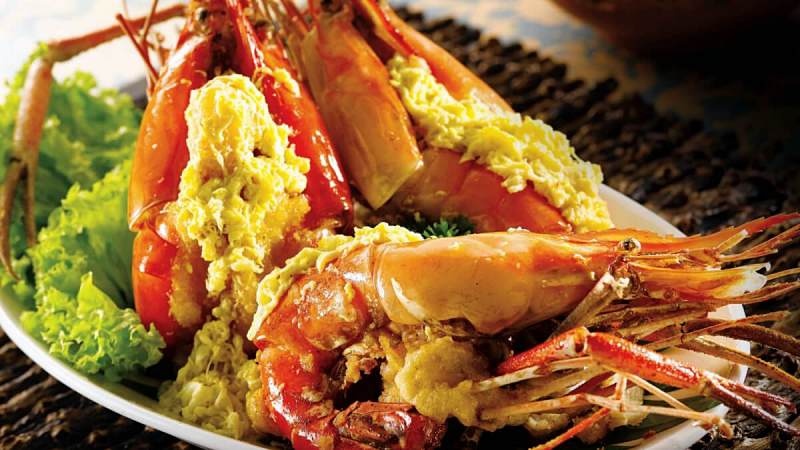 View Signature Deep Fried King Prawns 2 Pieces at Chakri Palace