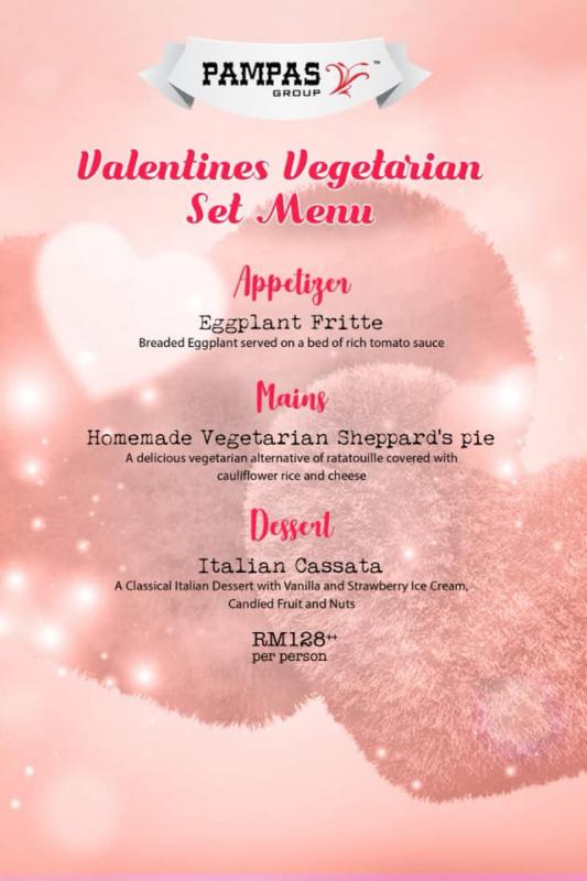 Click here to view Pier 12 Vegetarian Valentine's Menu