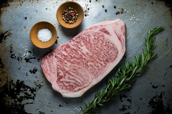 Click to view a Marbling Piece of Wagyu Meat