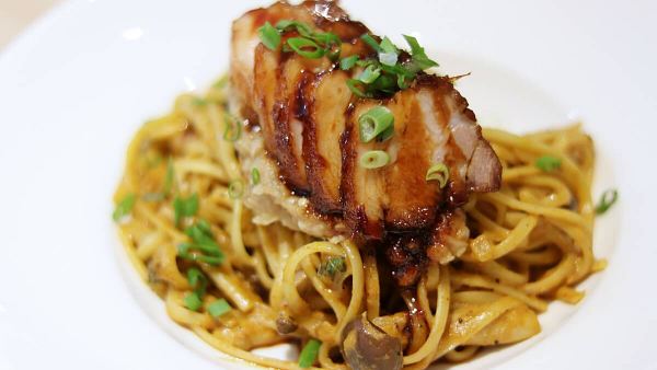 Click here to view Curry Char Siu Pasta at ANTE