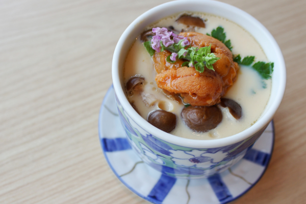 Click to view Ishin's Signature Hokkaido Uni Chawan Mushi.