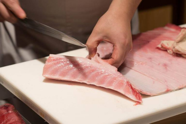 View Ootoro Bluefin Tuna Sashimi at Sushi Azabu