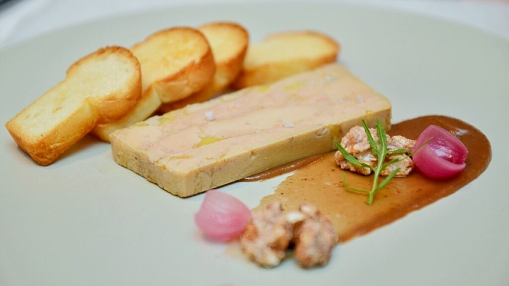 View Free Cognac Foie Gras Terrine at Two Ox French Bistro Bar