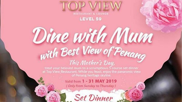 Click here to view Mother's Day Menu at TOP View Restaurant & Lounge 