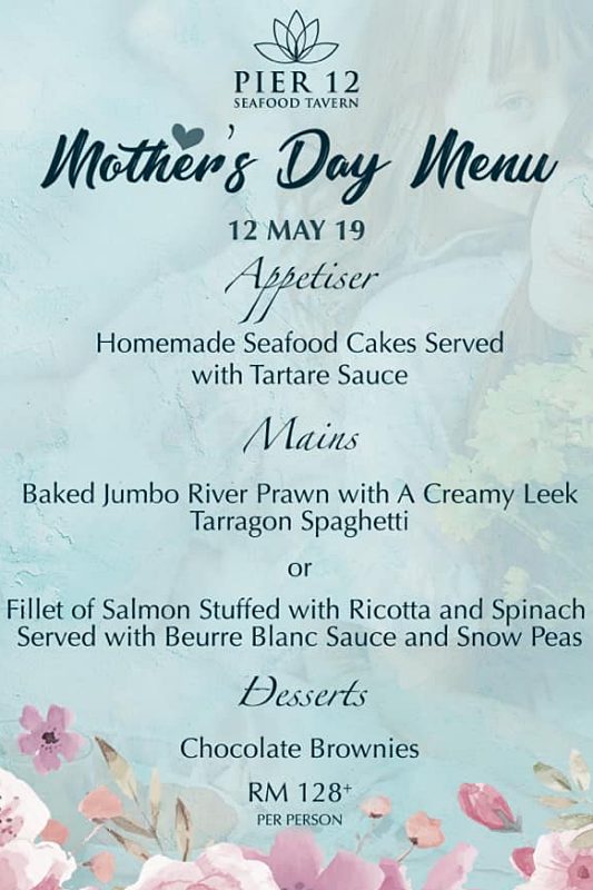 View Mother's Day at Pier 12 Seafood Tavern