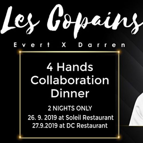 View Les Copains 4 Hands Wine Dinner
