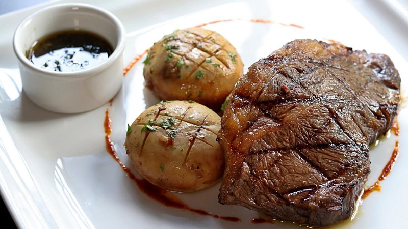 View CAAB Black Angus Sirloin at Pampas Steakhouse at Old Malaya