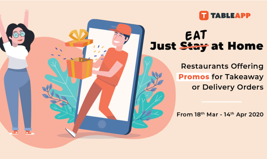 View Top Promos for Takeaway and Delivery Order Here