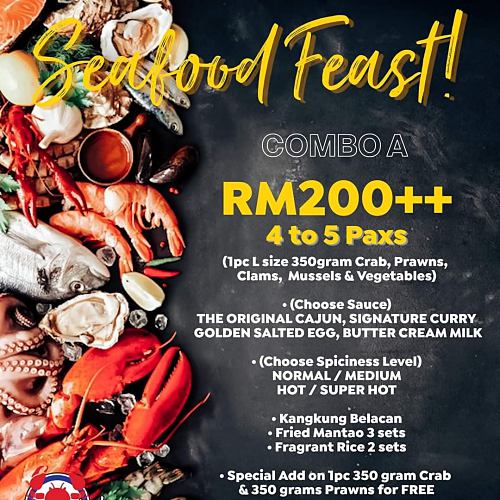 View Combo Deals at Just Seafood