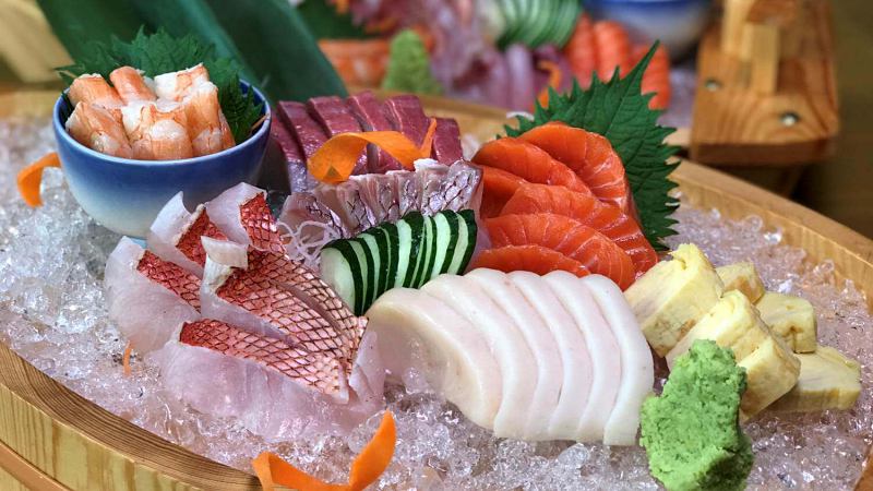 View Sashimi Platter at Yamaguchi Fish Market