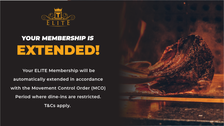 [ELITE MEMBERSHIP] Membership To Be Extended In Accordance With MCO Period