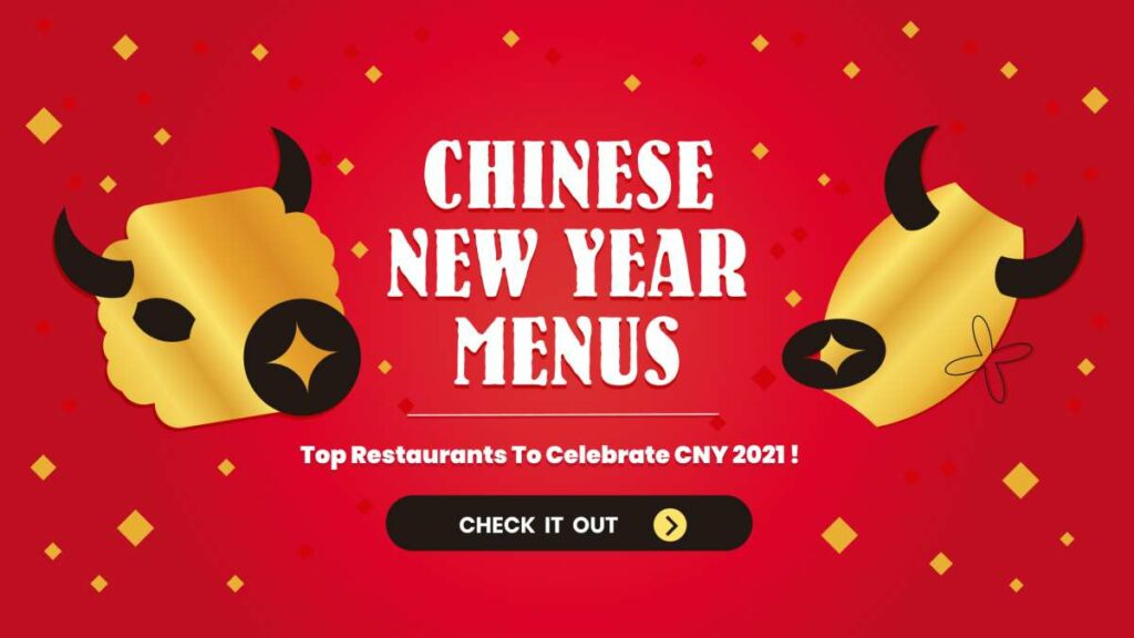 View Chinese New Year Yee Sang, Chinese New Year Set Menus, and More!