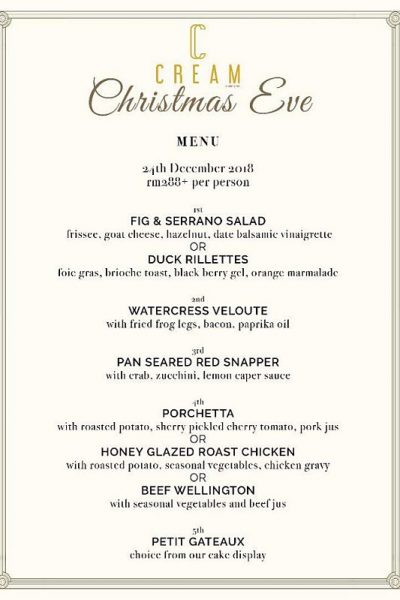 Click here to view Christmas at Cream by Chin Chin